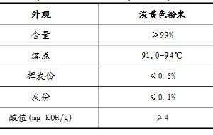 光引发剂TPO产品指标表