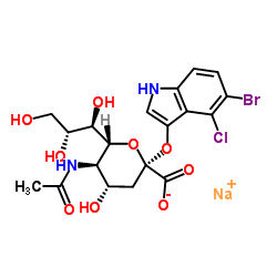 5-溴-4-氯-3-吲哚基-α-d-n-乙酰神经氨酸钠盐