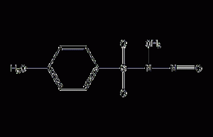N-甲基-N-亚硝基对甲苯磺酰胺结构式
