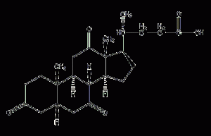 脱氢胆酸结构式