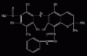 粗糠紫苦素结构式