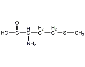 dl-蛋氨酸结构式