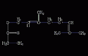 丙酸香叶酯结构式