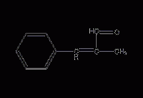 α-甲基肉桂醛结构式