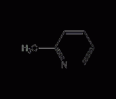 2-甲基吡啶结构式