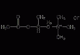 氯化乙酰甲胆碱结构式