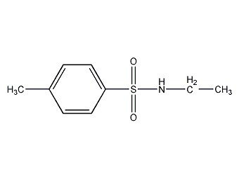n-乙基对磺酰胺结构式