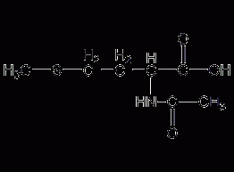 N-乙酰-L-甲硫氨酸结构式